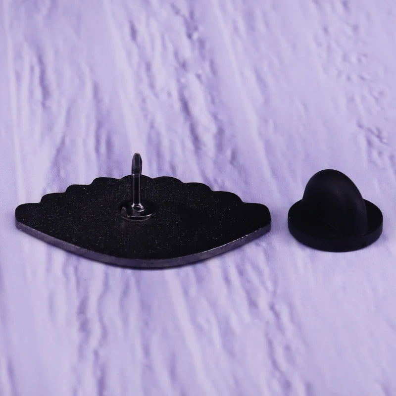 Twin Peaks Pin Damn Fine Double R Coffee Agent Cooper Diane Badge Shovel Black Lodge Owl Brooch David Lynch Movie Fans Addition