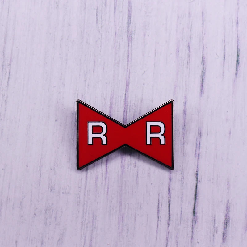 Twin Peaks Pin Damn Fine Double R Coffee Agent Cooper Diane Badge Shovel Black Lodge Owl Brooch David Lynch Movie Fans Addition