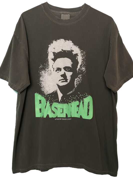 Eraserhead d Lynch surrealist Body Horror Criterion Twin Peaks Creator Avant-Garde Faded Boxy Tee Shirt 220G