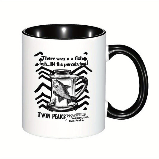 'There Was a Fish in The Percolator' Coffee Mug