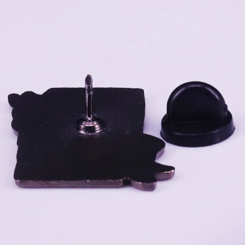 Twin Peaks Pin Damn Fine Double R Coffee Agent Cooper Diane Badge Shovel Black Lodge Owl Brooch David Lynch Movie Fans Addition