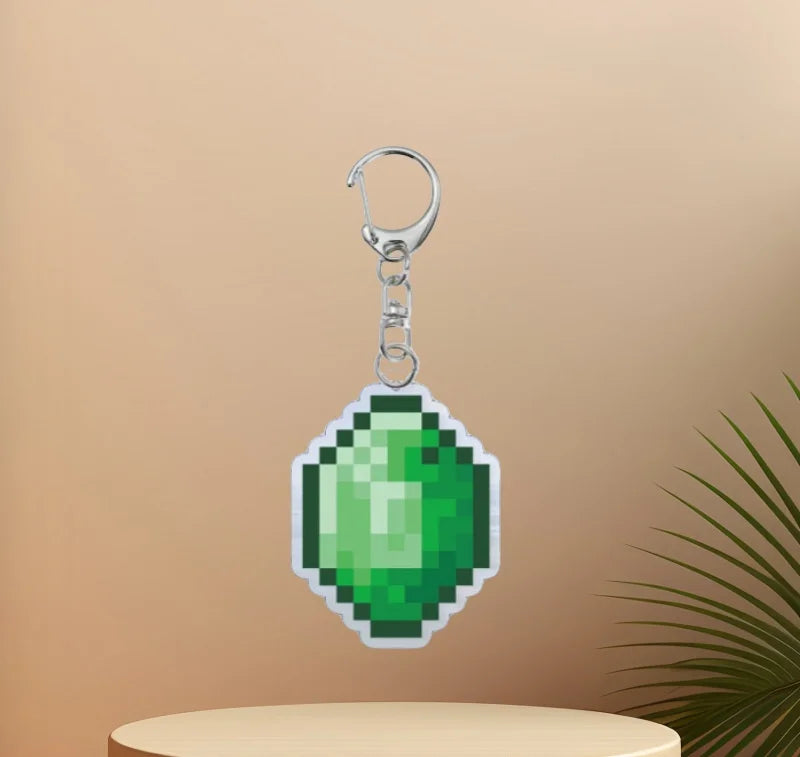 Minecraft Acrylic Keychain